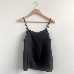 Eileen Fisher Black Silk Camisole